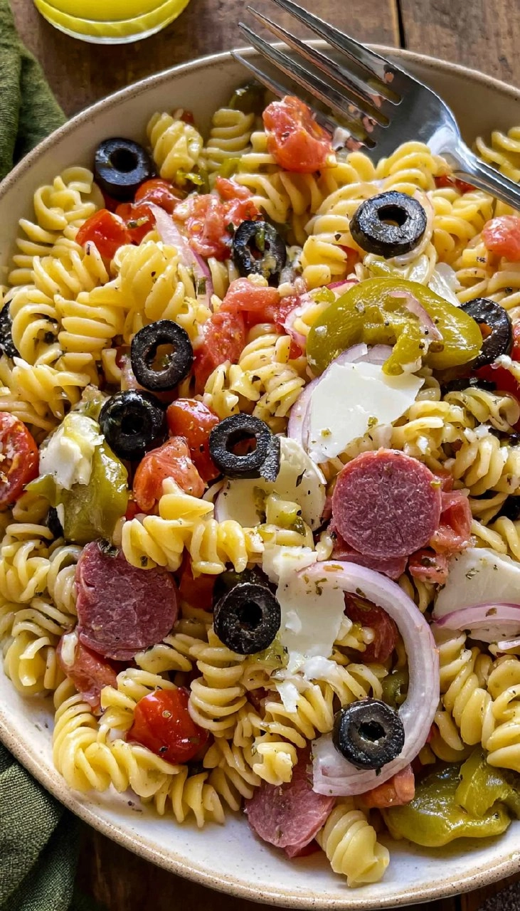 Pepperoncini Pasta Salad