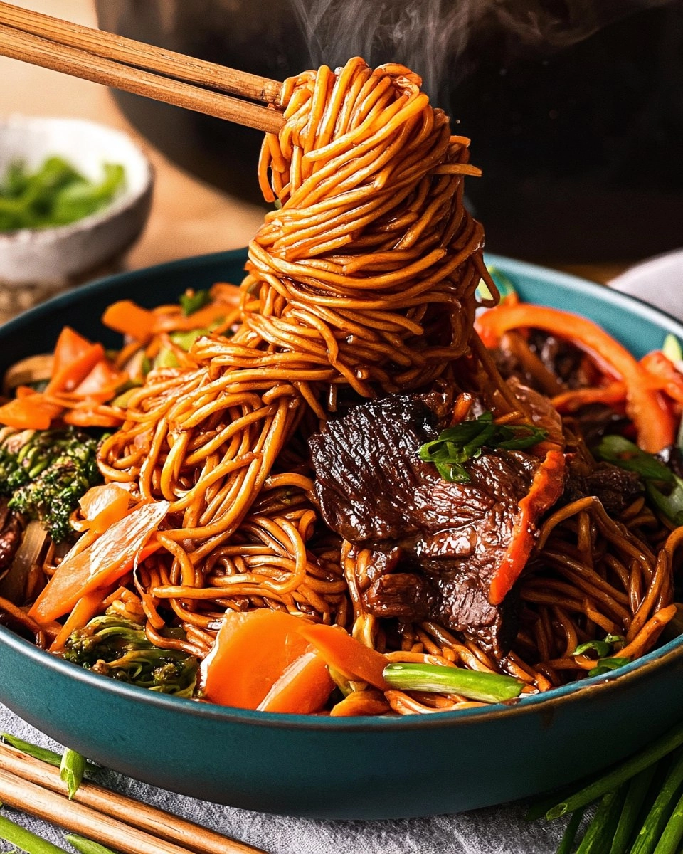 Ridiculously-Good Steak Lo Mein