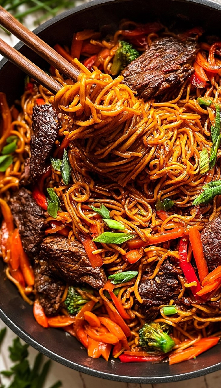 Ridiculously-Good Steak Lo Mein