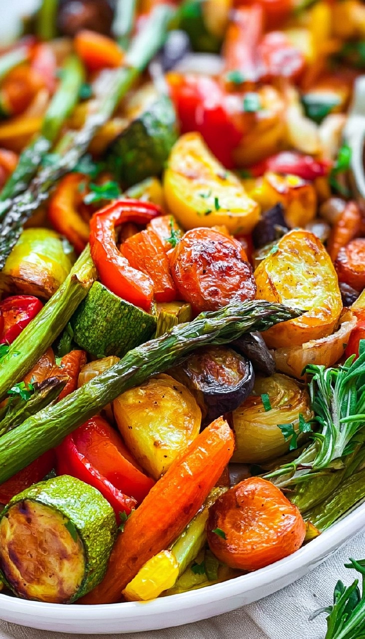 Roasted Vegetables | Easy Oven-Baked Side Dish