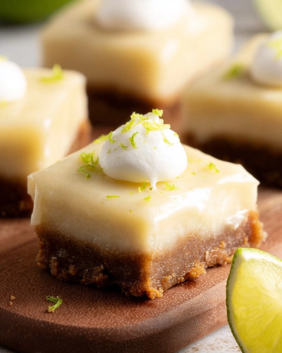 Vegan Key Lime Pie Bars