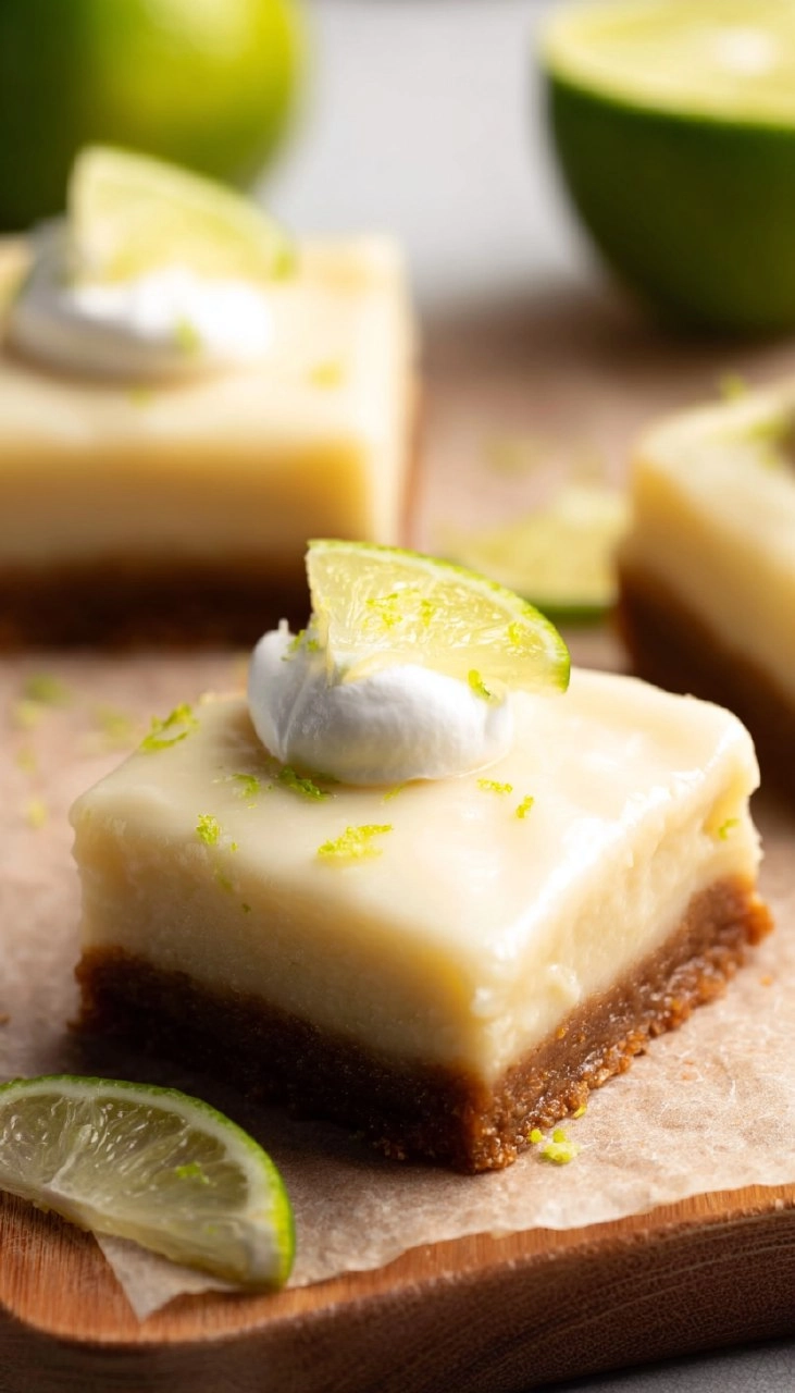 Vegan Key Lime Pie Bars