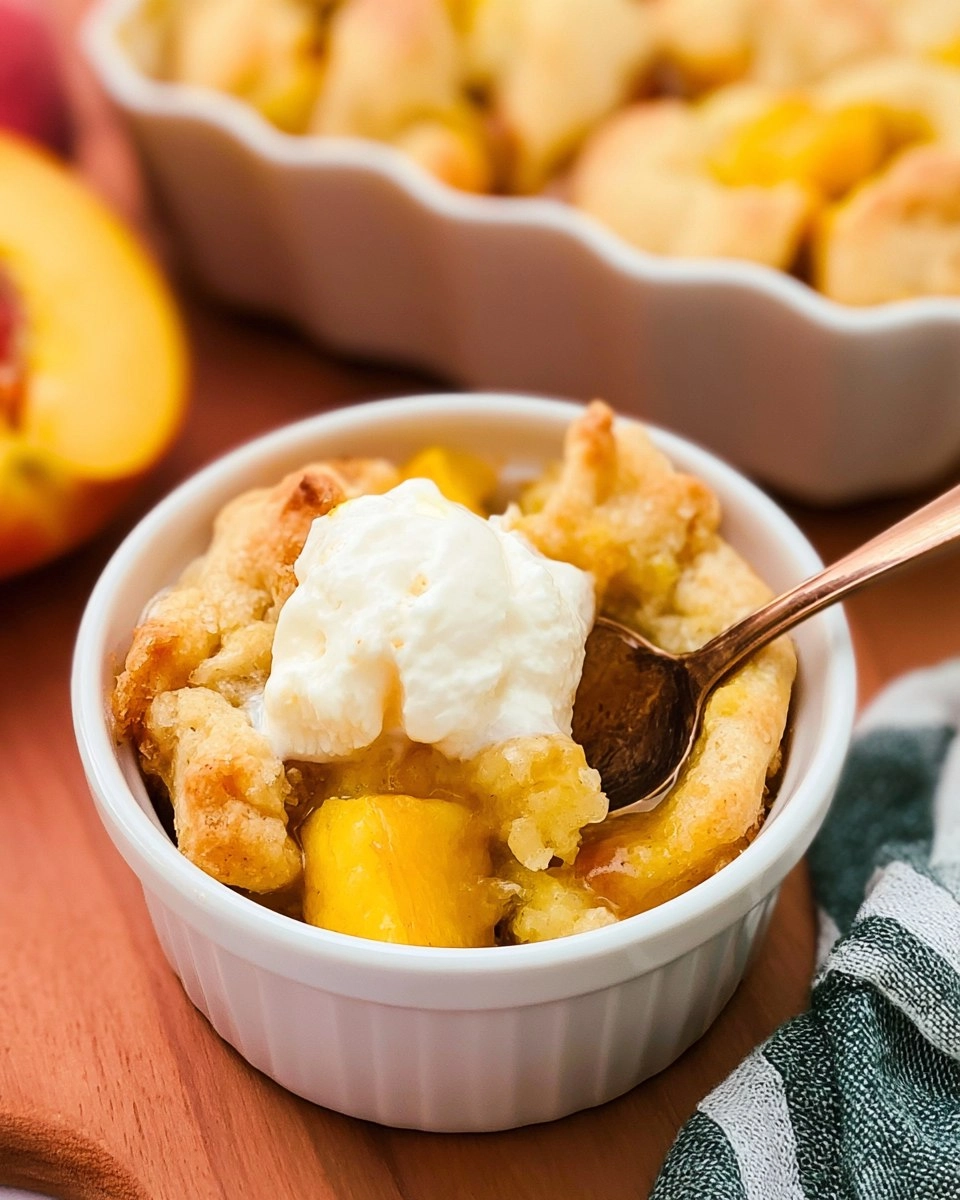 Air-Fryer-Mini-Peach-Cobbler-Recipe