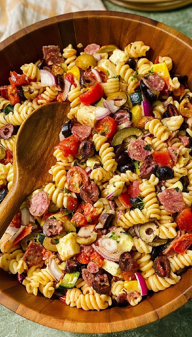 Antipasto Pasta Salad 140 Antipasto Pasta Salad