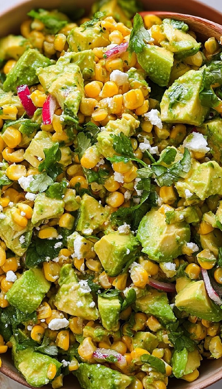 Avocado and Corn Salad 85 Avocado and Corn Salad
