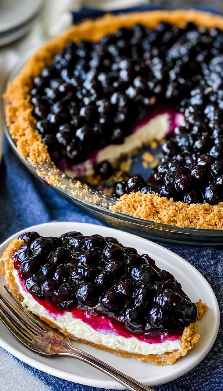 Blueberry Cream Cheese Pie
