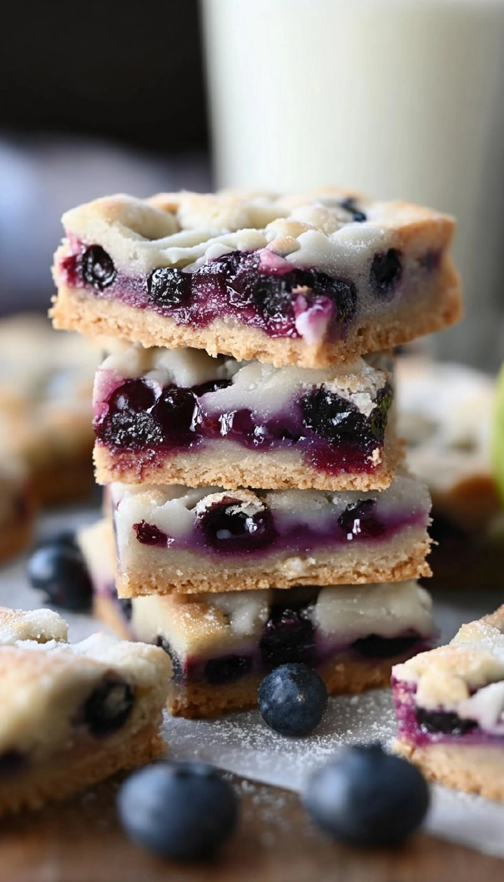 Blueberry Crumble Bars