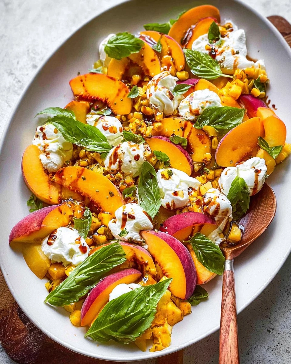 Burrata Peach Salad