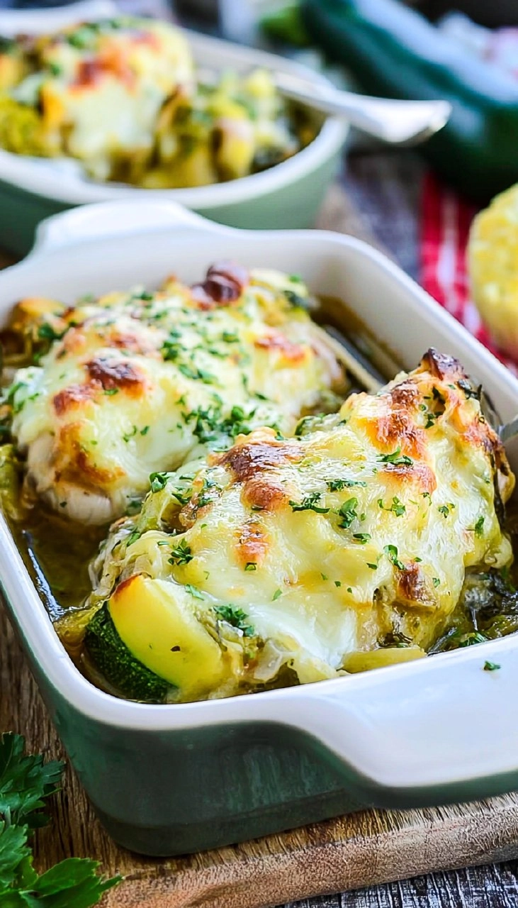 Chicken Zucchini Casserole