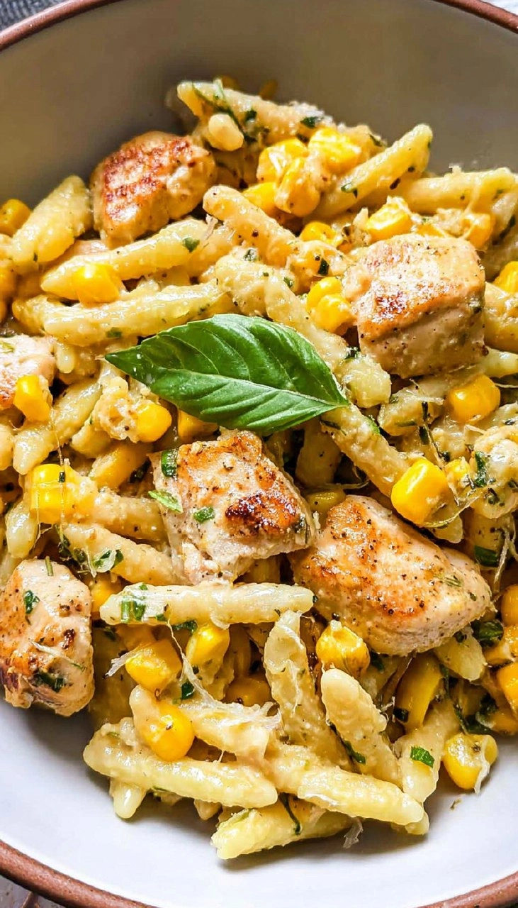 Chicken and Corn Pasta 120 Chicken and Corn Pasta