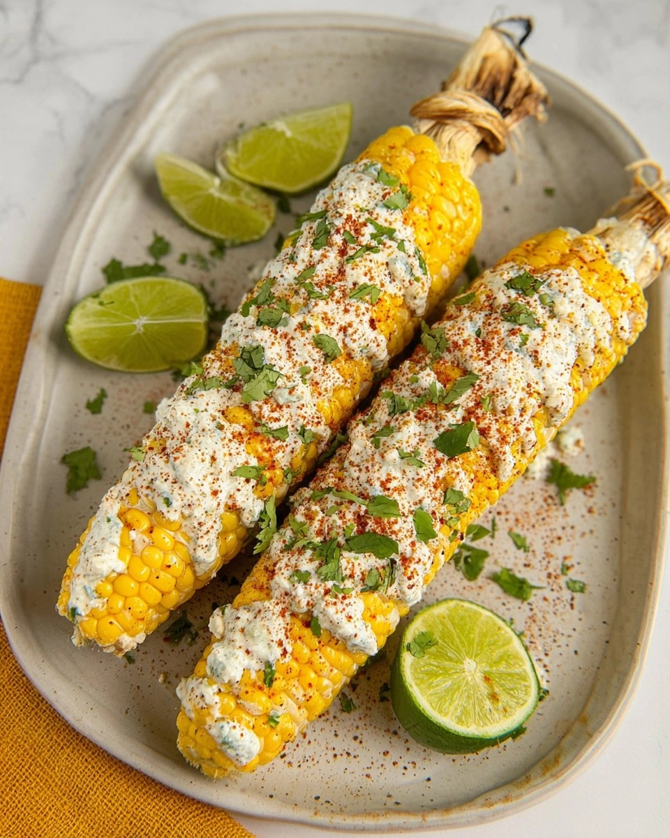 Creamy Cilantro Lime Corn