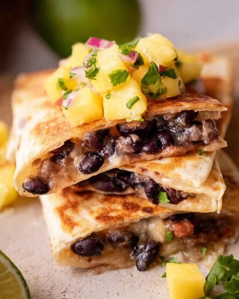Crispy-Smashed-Black-Bean-Tacos-with-Mango-Salsa.-Recipe
