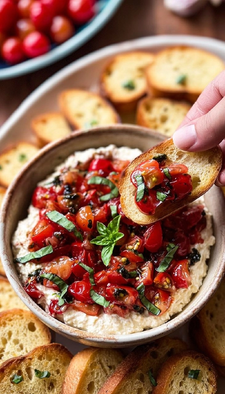 Easy Boursin Bruschetta Dip 85 Easy Boursin Bruschetta Dip