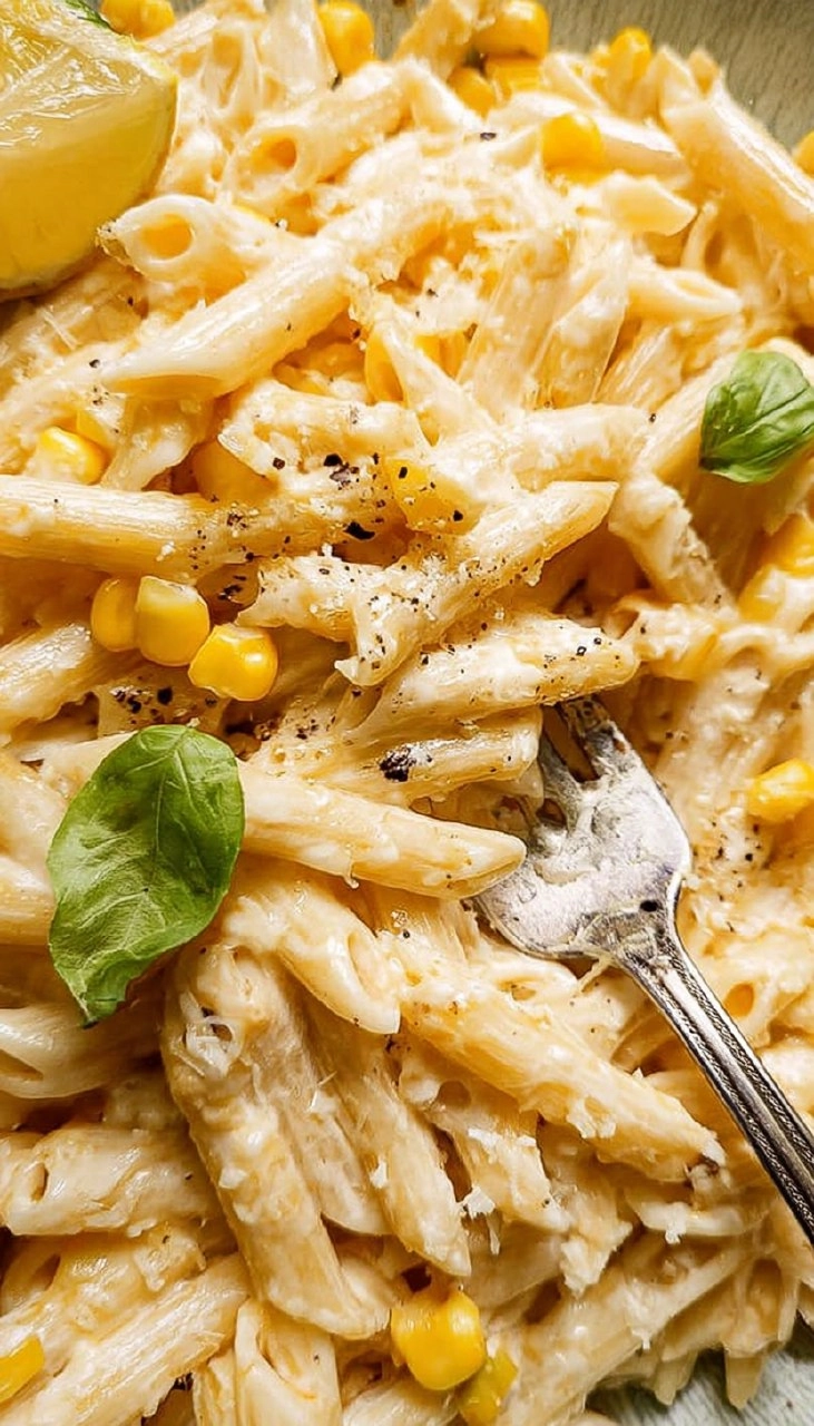 Easy Creamy Corn Pasta 95 Easy Creamy Corn Pasta