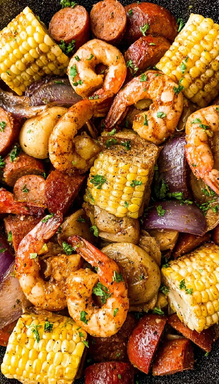 Easy Grilled Shrimp Boil