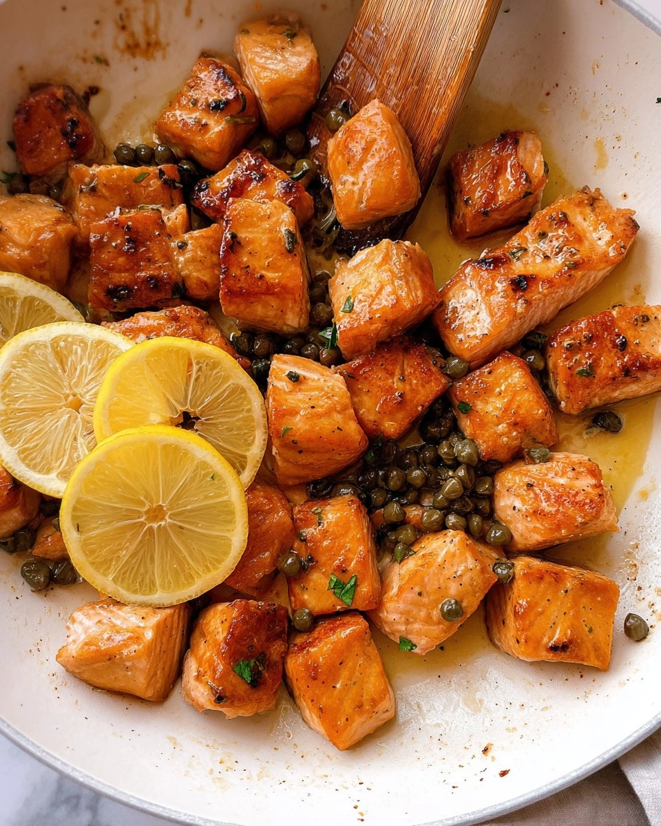 Easy Salmon Piccata. 89 Easy Salmon Piccata.