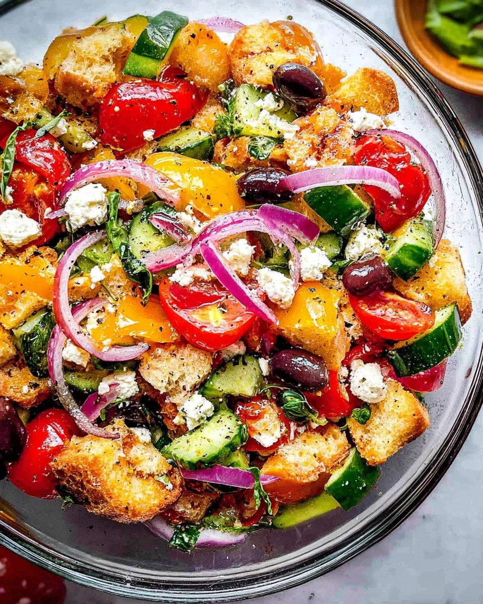 Greek-Style Bread Salad