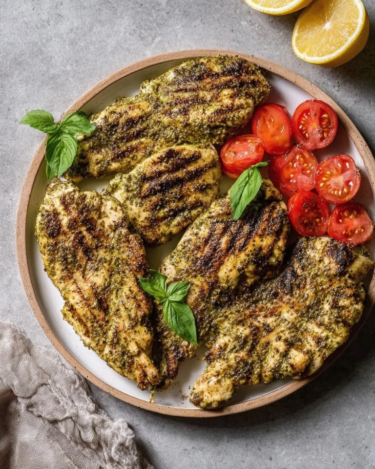 Grilled-Pesto-Chicken-Recipe