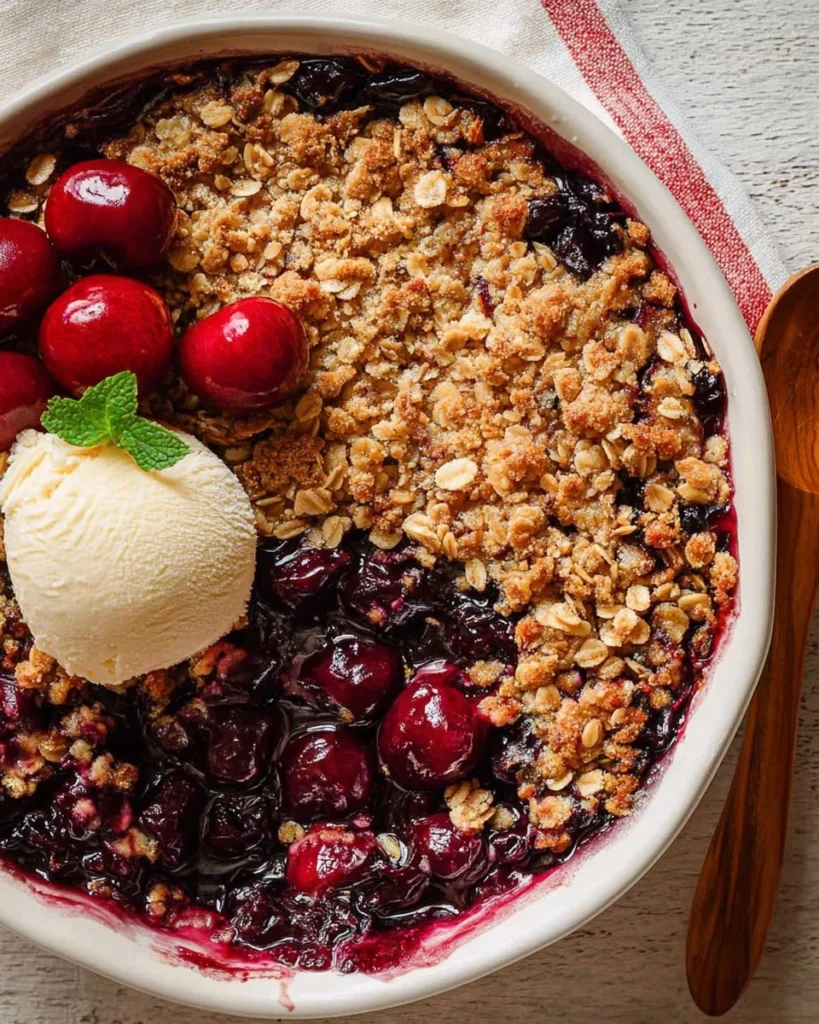 Homemade-Cherry-Crisp-Recipe