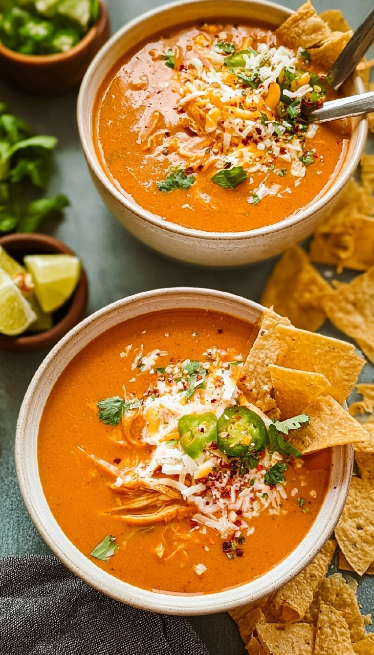 Instant Pot Chicken Enchilada Soup 160 Instant Pot Chicken Enchilada Soup