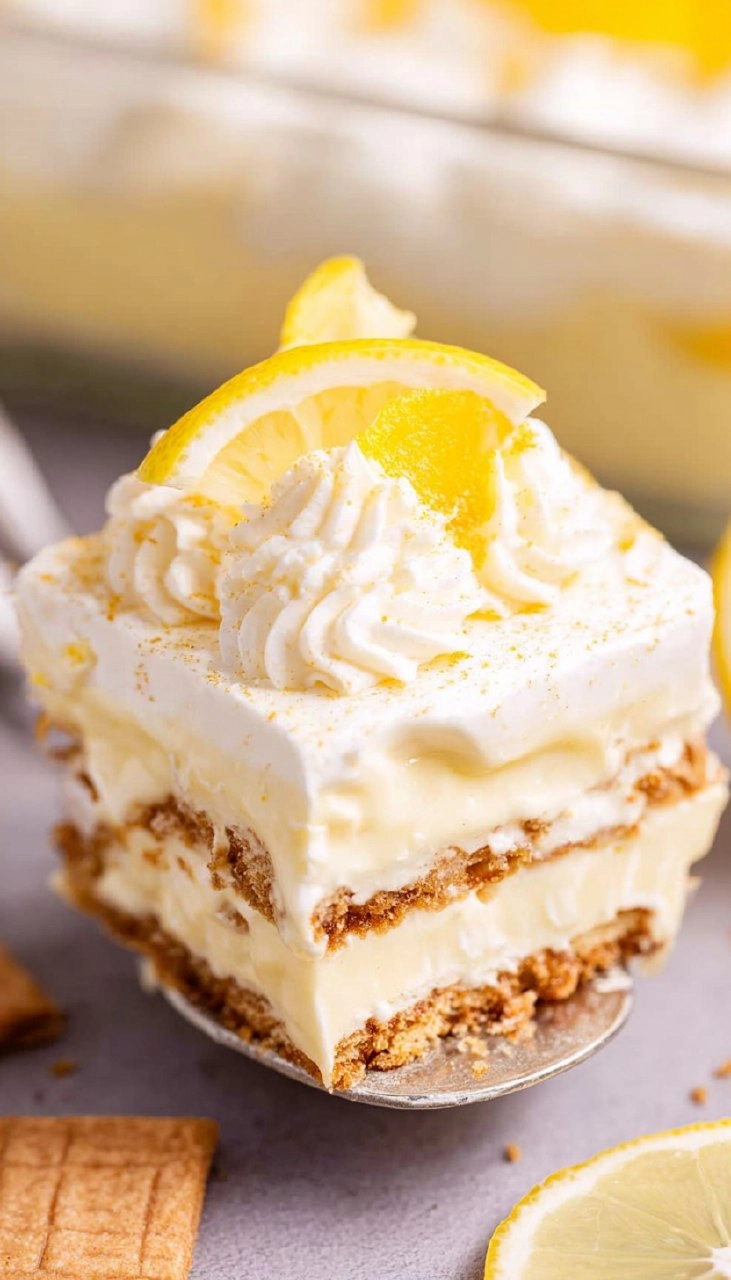 Lemon Icebox Cake 70 Lemon Icebox Cake
