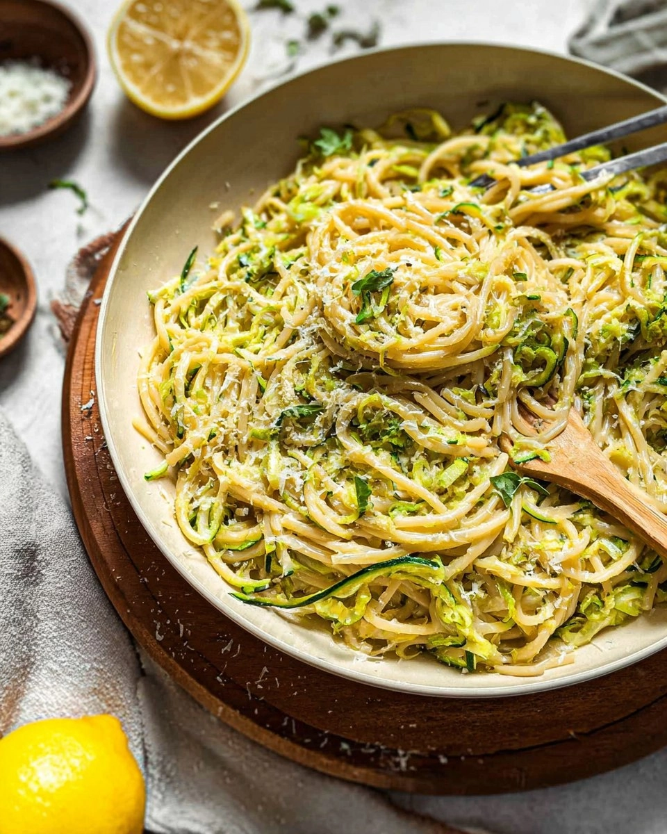 Lemon Zucchini Pasta