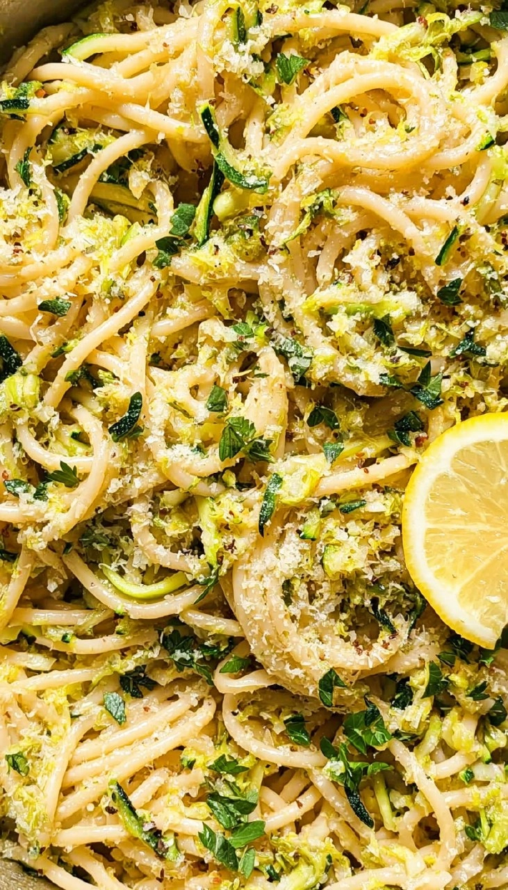 Lemon Zucchini Pasta