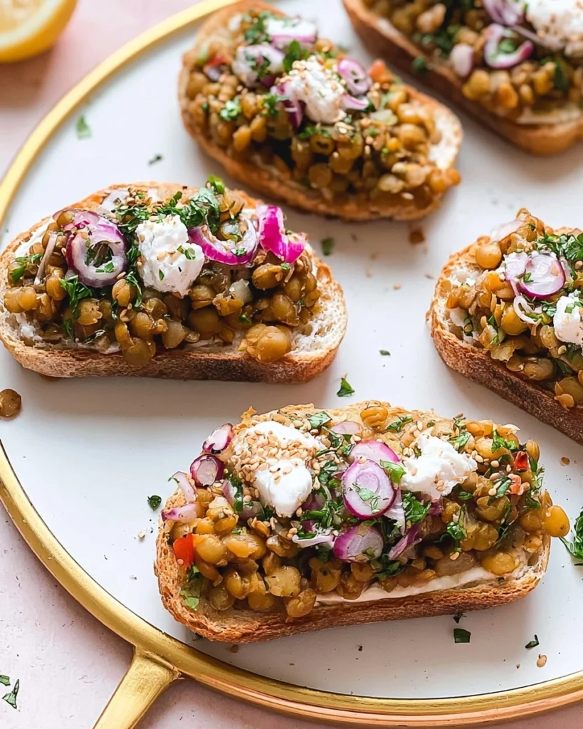 Lentil-Bruschetta-Recipe