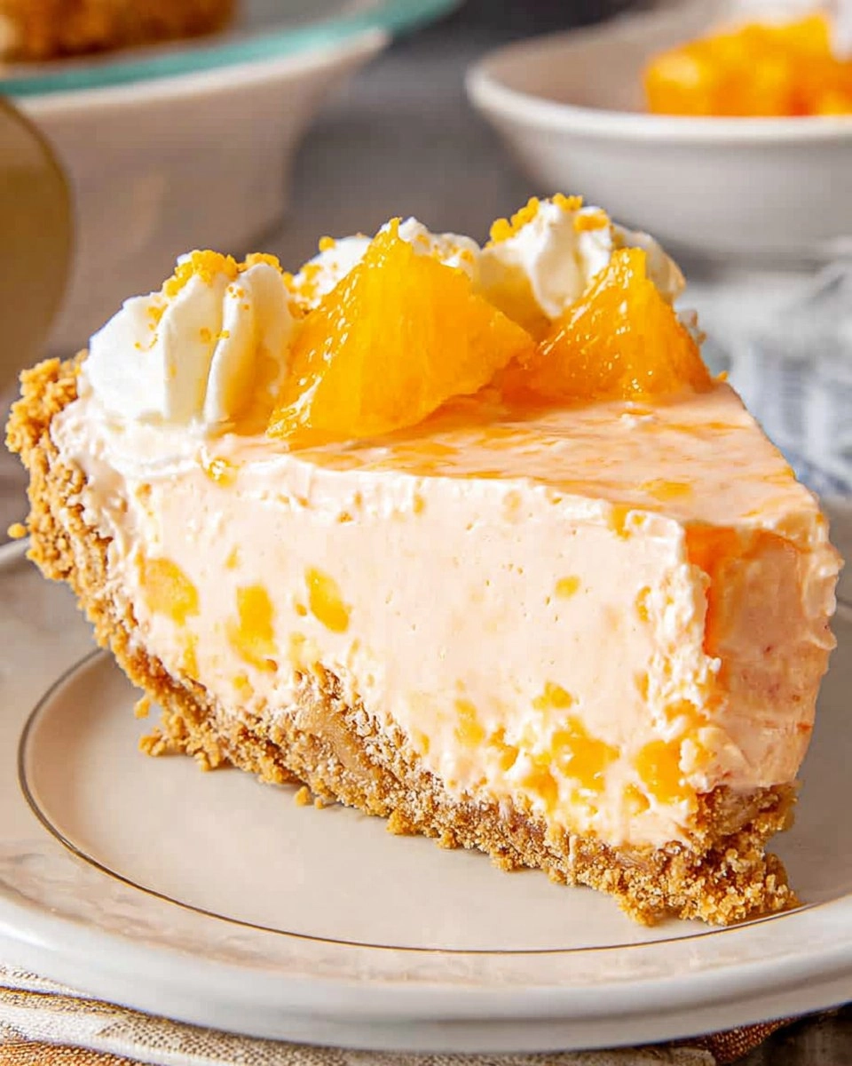 Orange Creamsicle Pie