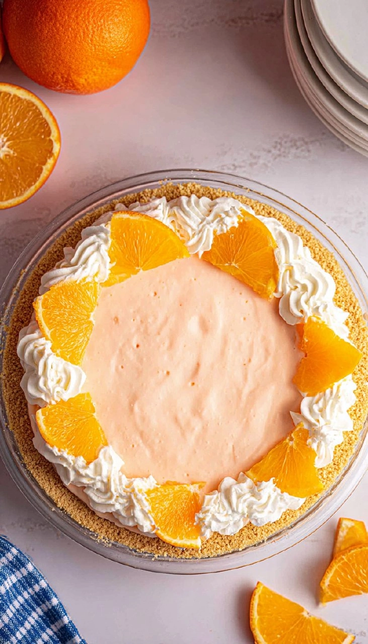 Orange Creamsicle Pie
