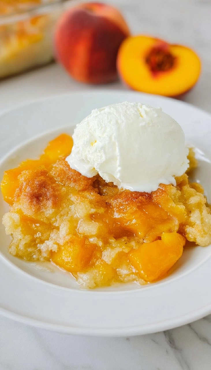 Peach Cobbler 105 Peach Cobbler