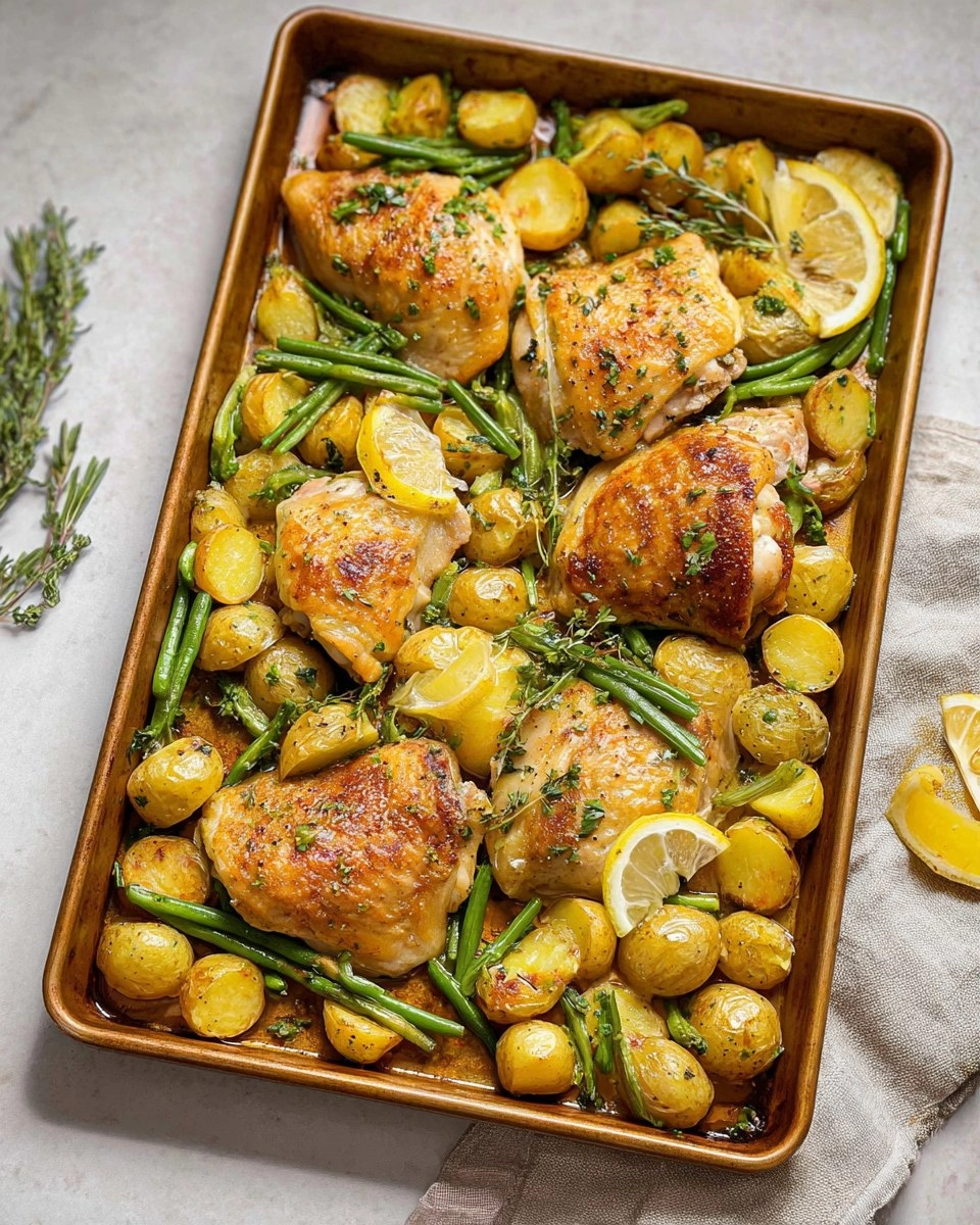 Sheet Pan Chicken and Potatoes