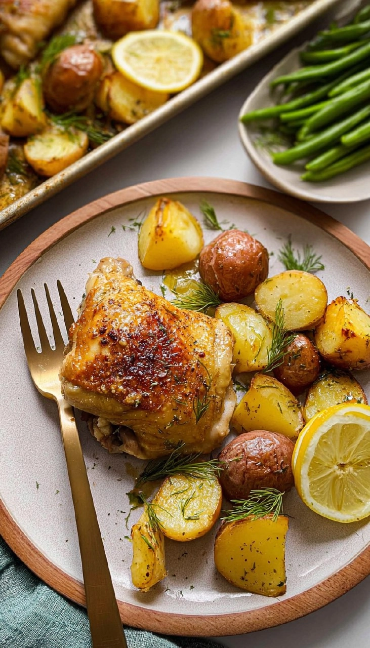 Sheet Pan Chicken and Potatoes