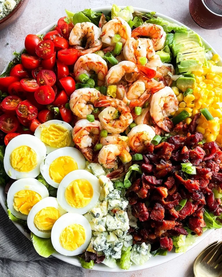 Shrimp-Cobb-Salad-Healthy-Easy-Summer-Dinner-Recipe