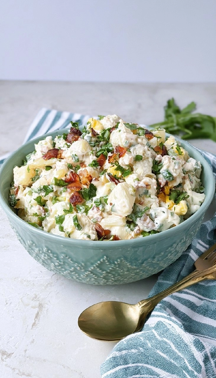 Sour Cream and Bacon Potato Salad