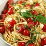 Tomato and Mozzarella Pasta (Pasta alla Checca) 101 Tomato-and-Mozzarella-Pasta-Pasta-alla-Checca-Recipe