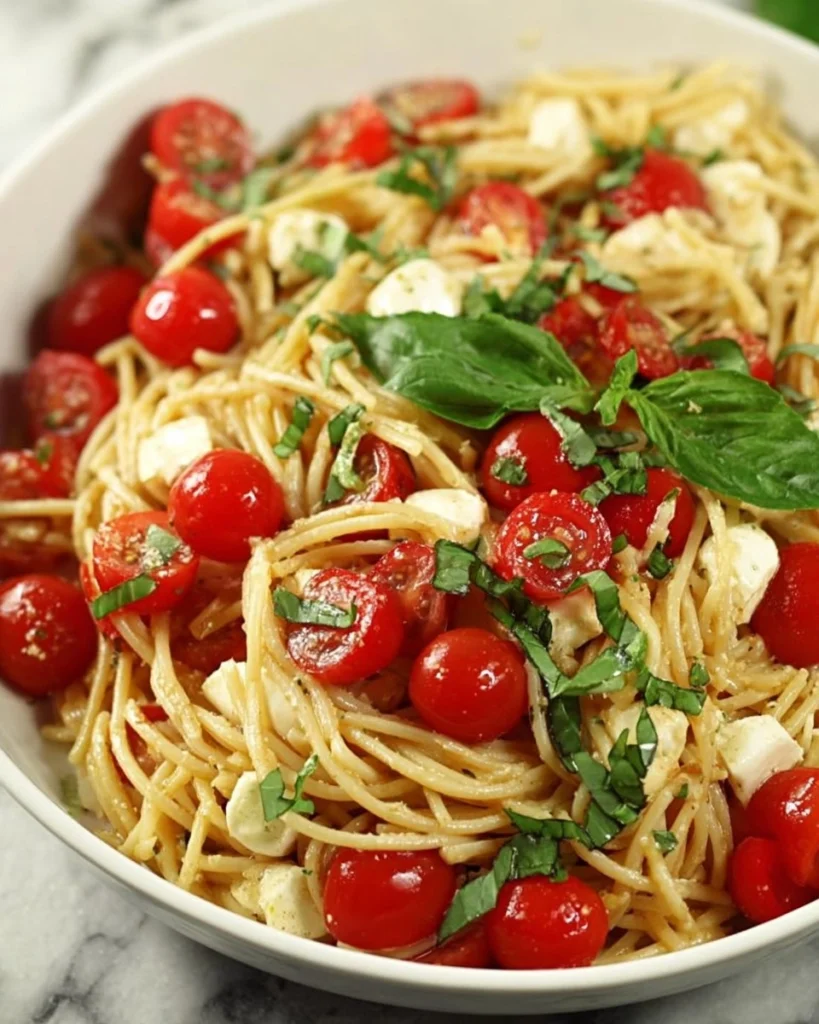 Tomato-and-Mozzarella-Pasta-Pasta-alla-Checca-Recipe