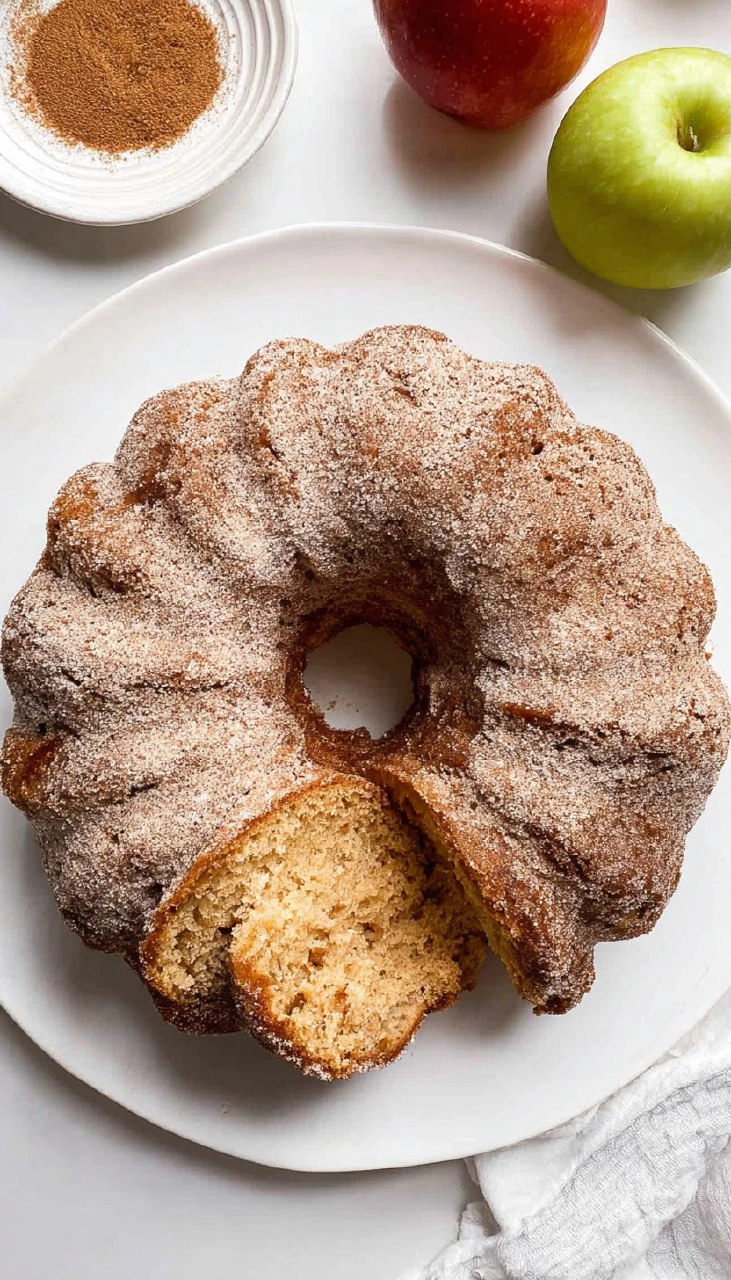 Apple Cider Donut Bundt Cake