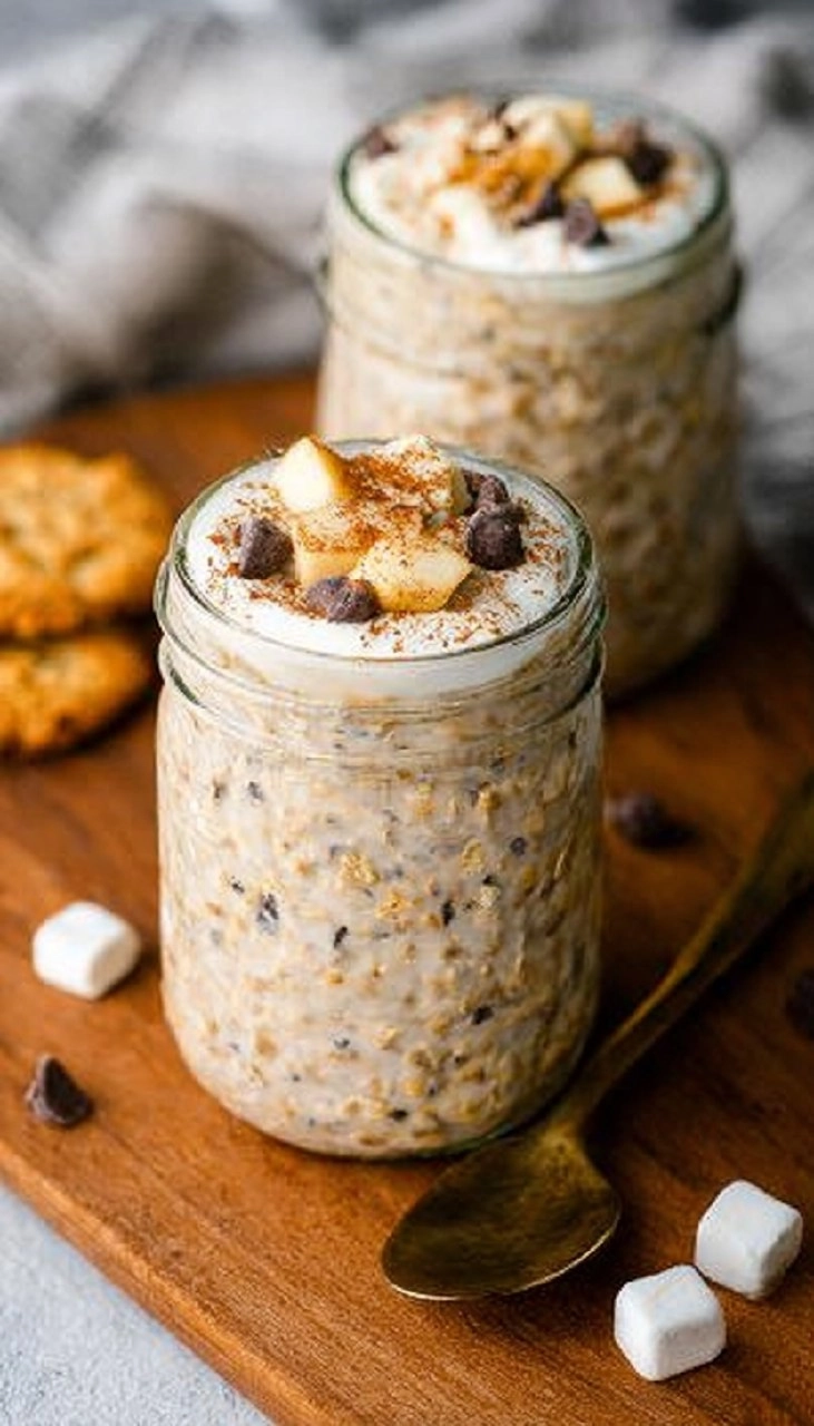 Apple Pie Overnight Oats