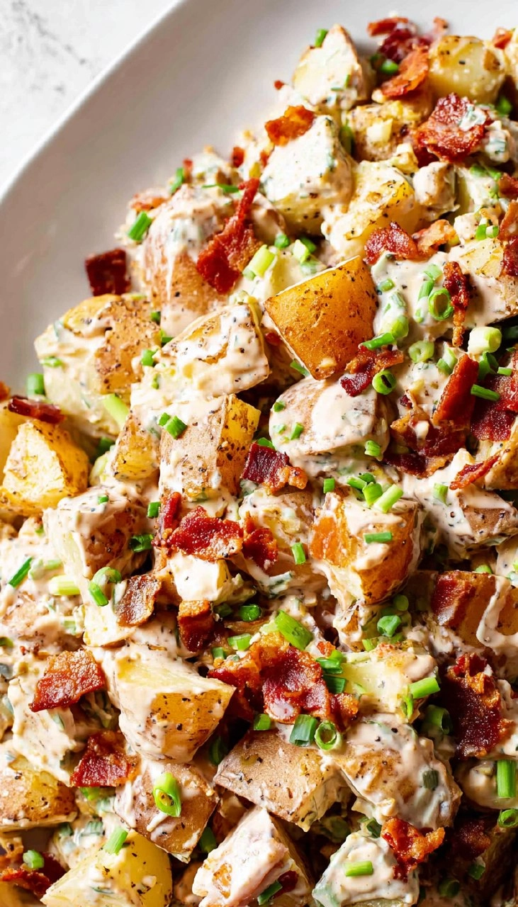 Bacon Ranch Potato Salad (Paleo, Whole30) 155 Bacon Ranch Potato Salad (Paleo, Whole30)