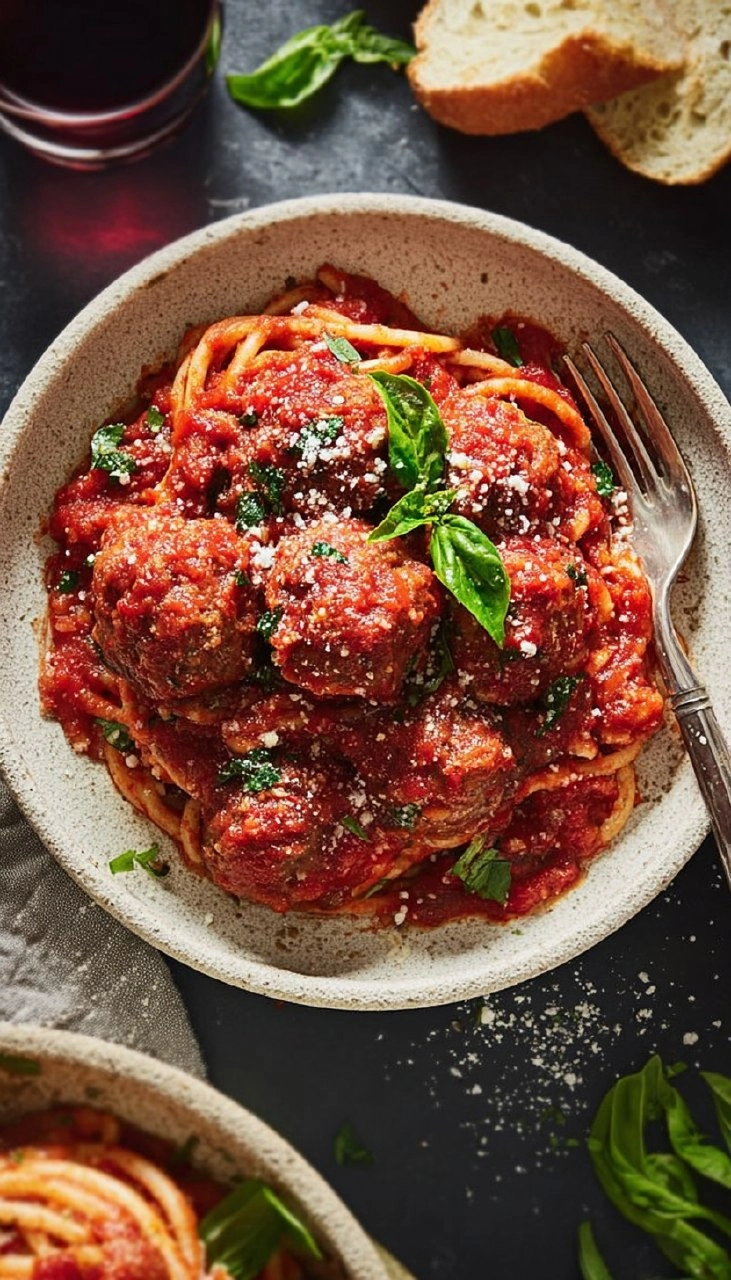 Baked Meatball Recipe (with The Best Marinara Sauce)
