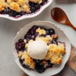 Blueberry-Cobbler-with-Almond-Topping-Recipe