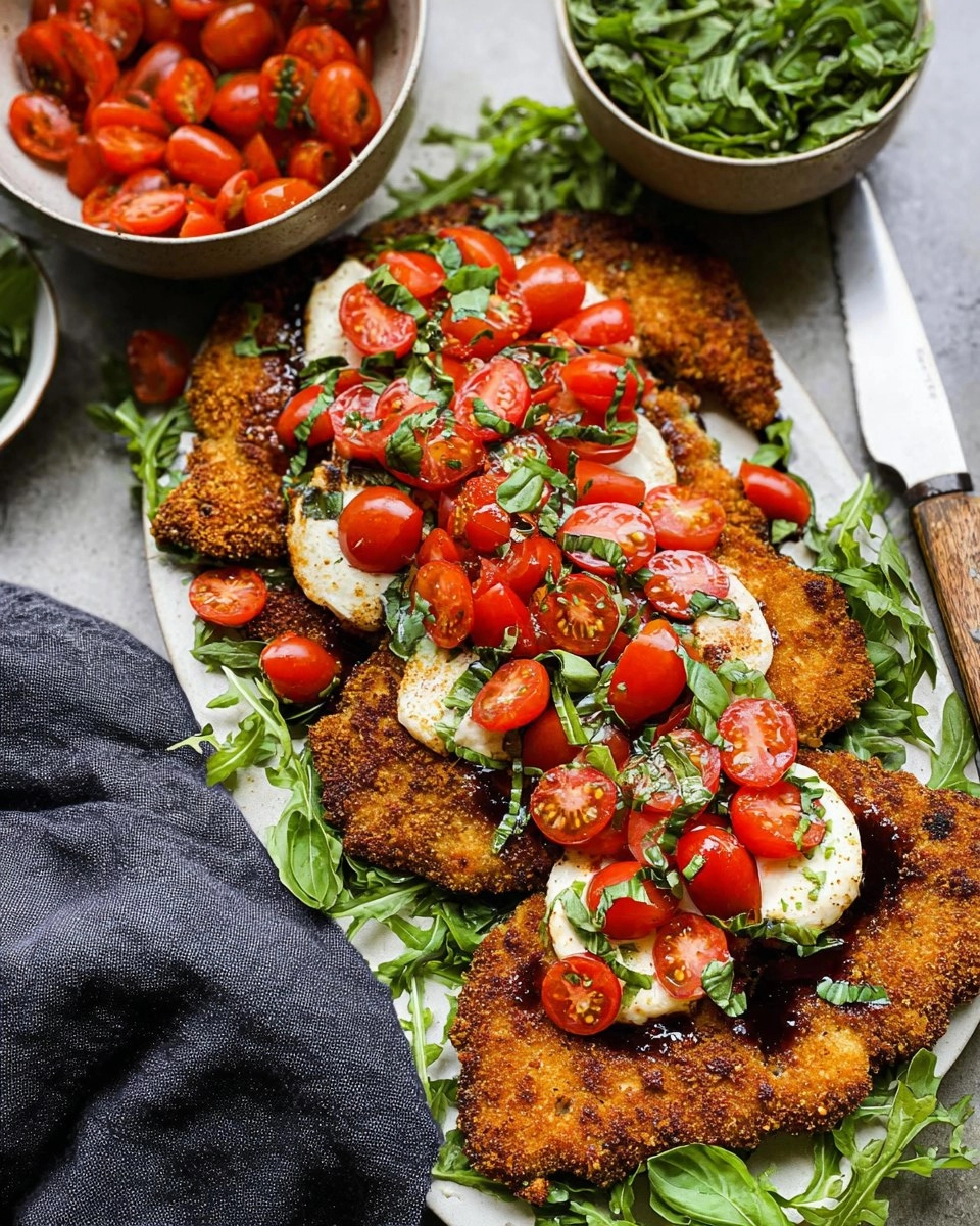 Caprese Chicken Cutlets