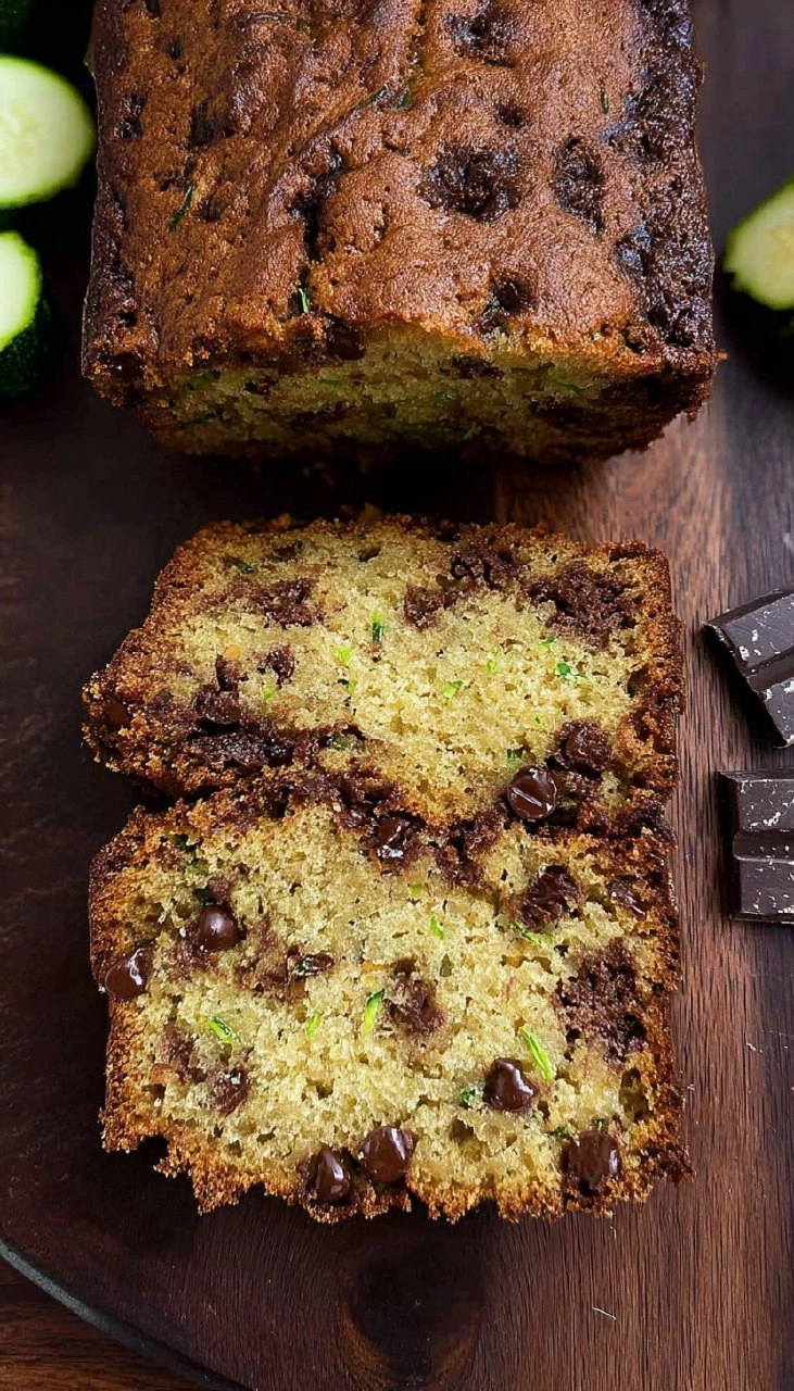 Chocolate Chip Zucchini Bread 105 Chocolate Chip Zucchini Bread