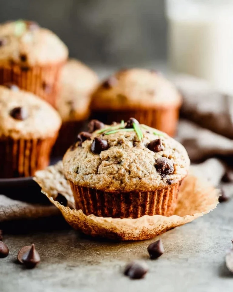 Chocolate-Chip-Zucchini-Muffins-Recipe
