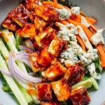 Crispy-Buffalo-Halloumi-Salad-Recipe