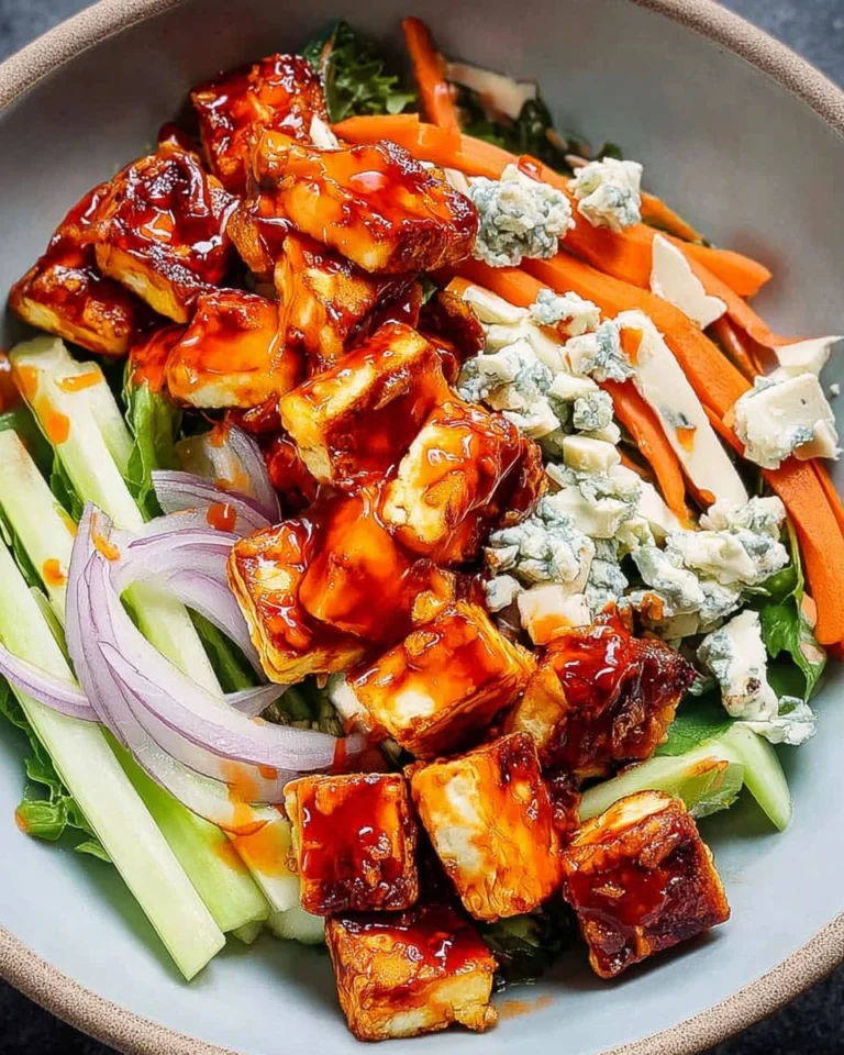 Crispy-Buffalo-Halloumi-Salad-Recipe