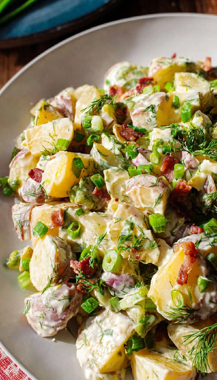 Dill Pickle Potato Salad 