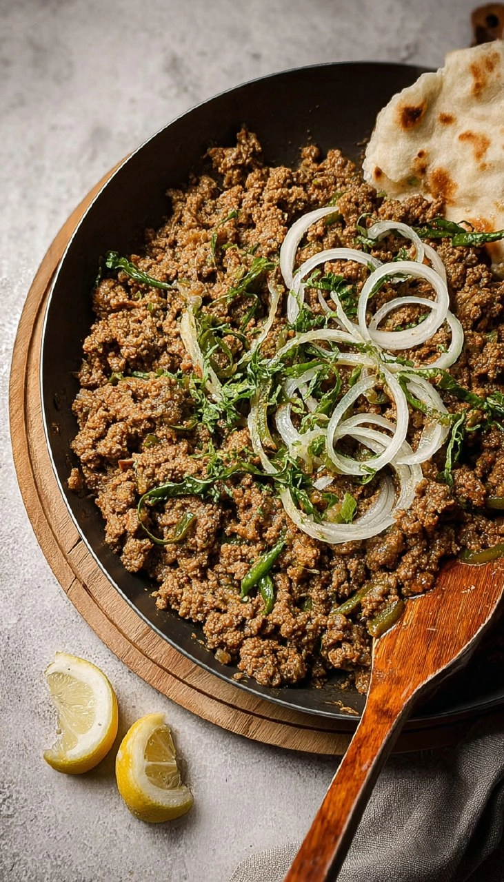 Dum Ka Keema (Smoked Ground Beef)