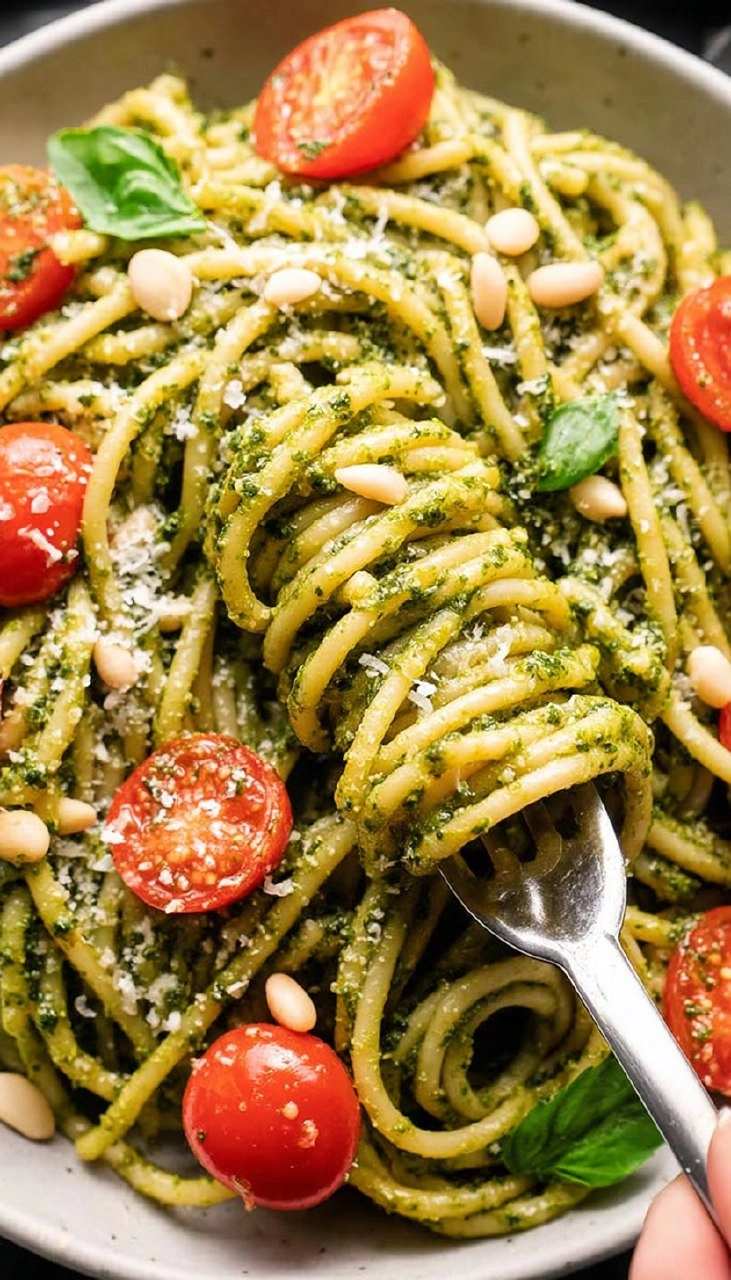 Easy Pesto Pasta